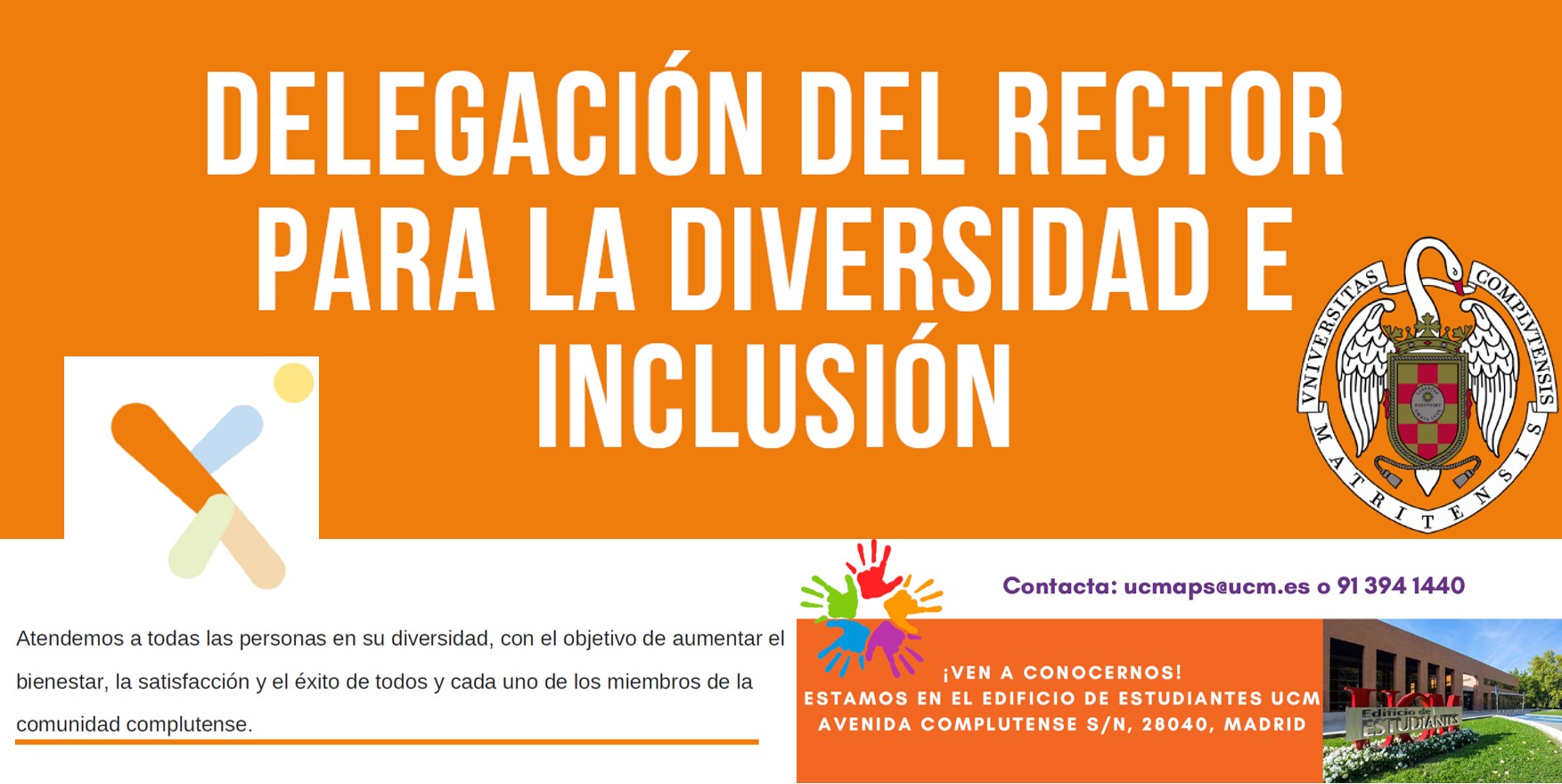 Información de los servicios de la Unidad de Diversidad e Inclusión 